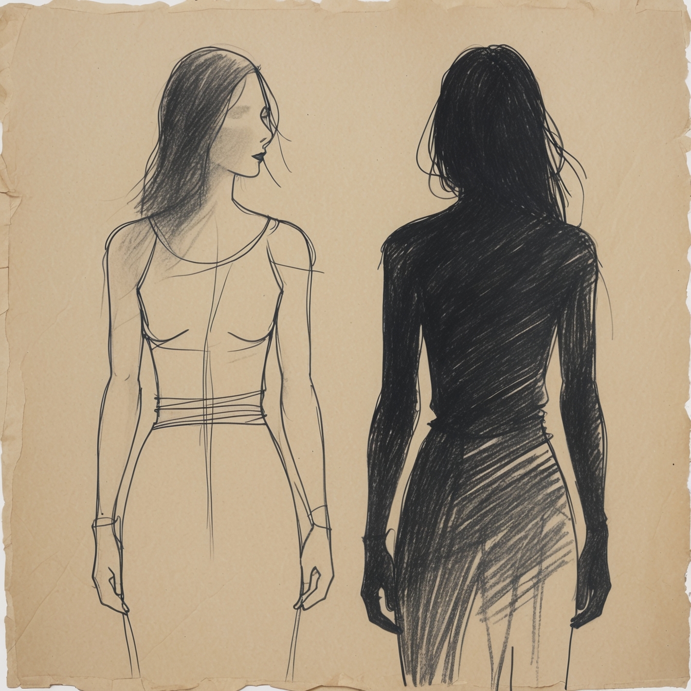 Two sisters embracing in unity, representing the bond of sisterhood and mutual support through difficult times