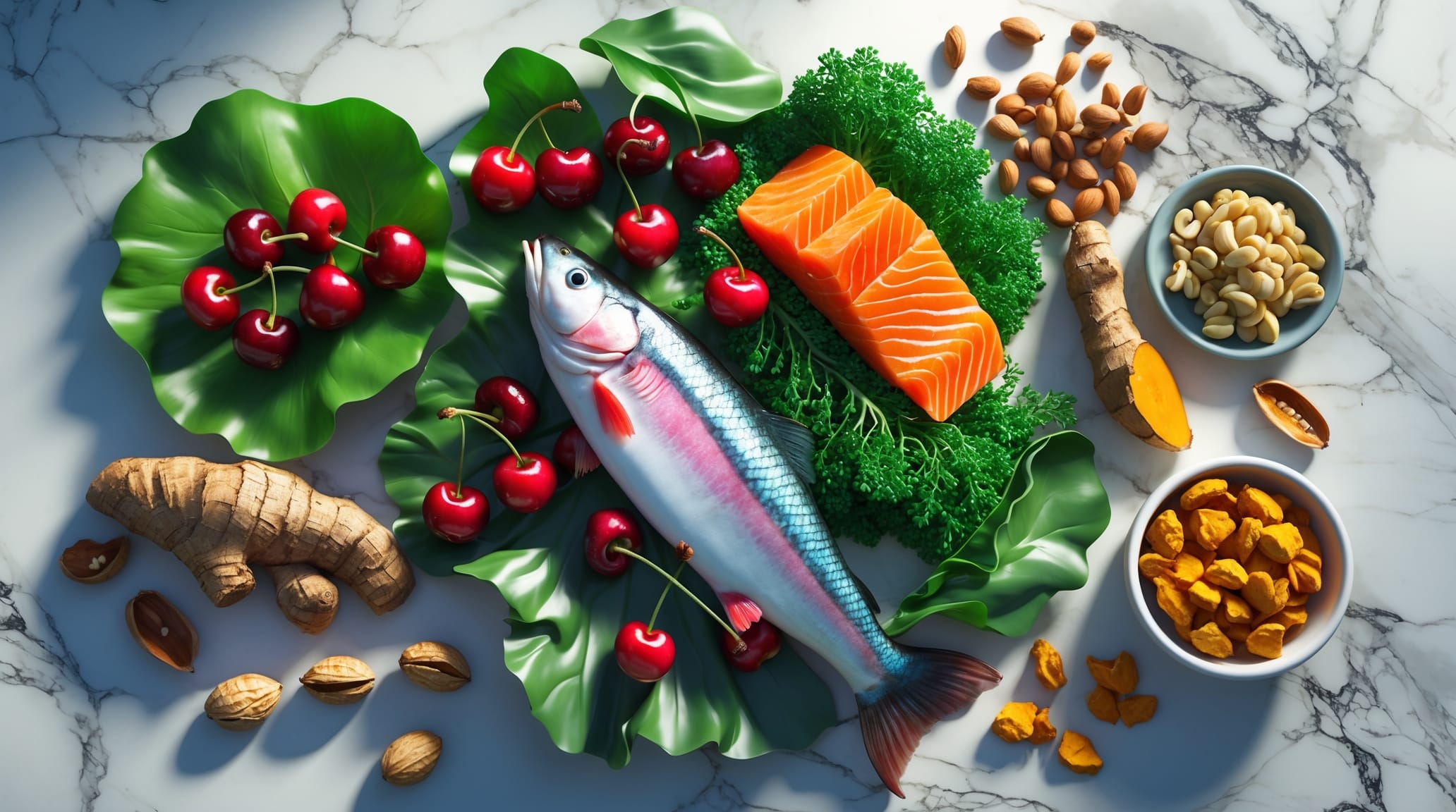 Anti inflammatory foods that support night time sleep maintenance